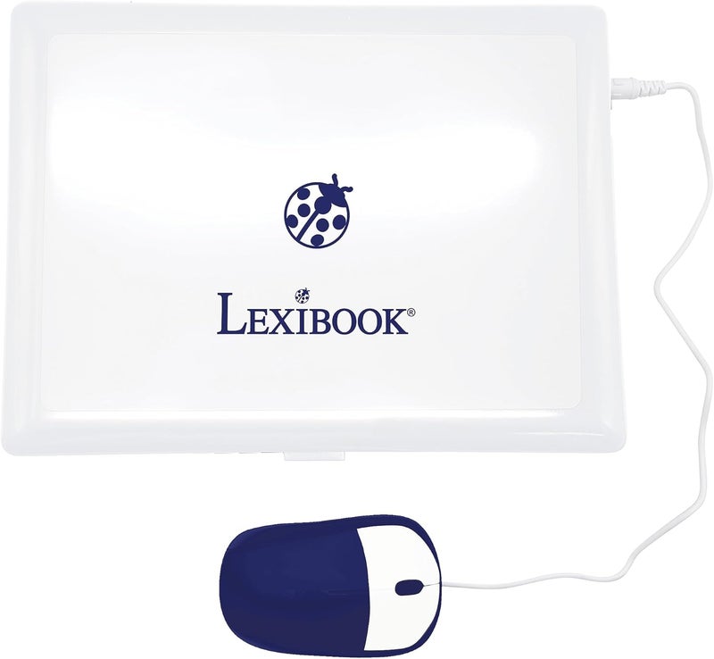 Lexibook لابتوب ثنائي اللغة وتعليمي إنجليزي/إسباني - لعبة للأطفال، 170 نشاطًا لتعلم اللغات، الرياضيات، المنطق، قراءة الساعة، لعب الألعاب والموسيقى، شاشة كبيرة - JC599i2 - Image 2